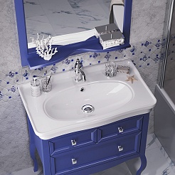 Opadiris Мебель для ванной Валери 85 сапфир – фотография-5