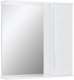 Volna Зеркальный шкаф Joli 70 R белый – фотография-1