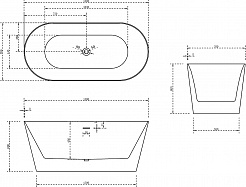 ABBER Акриловая ванна AB9222-1.5 150x70 – фотография-6