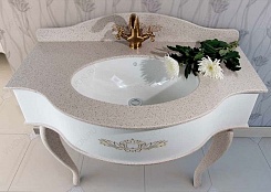 Водолей Мебель для ванной "Верди 100" серая – фотография-4