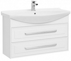 Aquanet Мебель для ванной Остин 105 белая – фотография-3