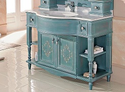 Cezares Мебель для ванной MORO Decorato Verde Sbiancato – фотография-4