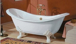 Magliezza Чугунная ванна Julietta 183x78 (ножки белые) – фотография-1
