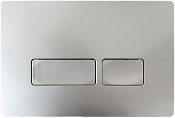 Cerutti Клавиша смыва CR02SV серебро матовое – фотография-1