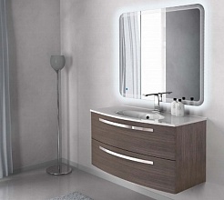 Cezares Мебель для ванной COMFORT 100 Larice, раковина Bianco – фотография-3