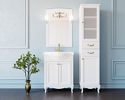 ValenHouse Комплект мебели Эллина 65 белый, фурнитура золото – фотография-7