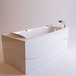 Фэма Экран фронтальный для ванны Фэма Алассио 150 МДФ, пленка с покрытием – фотография-2