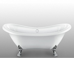 Magliezza Акриловая ванна на лапах Julia  (175х73) ножки хром  – фотография-1