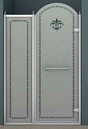 Cezares Душевая дверь в нишу RETRO-A-B-11-120-PP-Cr-R – фотография-1