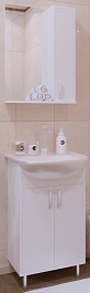 Corozo Мебель для ванной Колор 50, белая – фотография-1