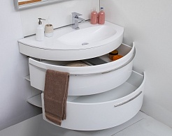 De Aqua Мебель для ванной Эскалада 100 R, зеркало Экстра EXT G 100 F – фотография-5