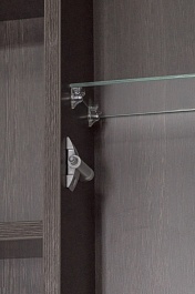 Style Line Зеркальный шкаф Кантри 900 венге – фотография-4