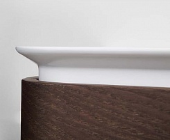 Am.Pm Мебель для ванной Sensation 100 табачный дуб, текстурированная	 – фотография-13