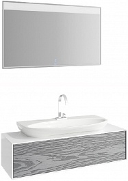 Aqwella Мебель для ванной Genesis 120 миллениум серый – фотография-1