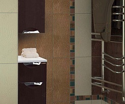 Водолей Шкаф навесной "Лира 40" L венге – фотография-2