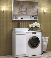 Vigo Мебель для ванной Urban 400-1-0 со столешницей под стиральную машину белая