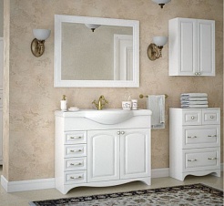 Corozo Мебель для ванной Классика 105 – фотография-6