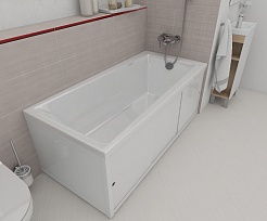 Cersanit Боковой экран для ванны 70 универсальный тип 3 ультра белый – фотография-3