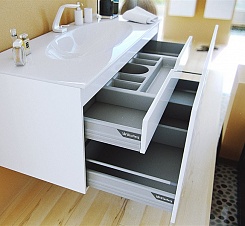 Clarberg Мебель для ванной "Дюна Т12/W" Стоун – фотография-8