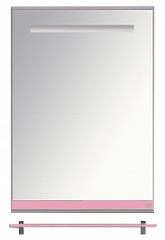 Misty Зеркало для ванной Джулия 50 розовое – фотография-1