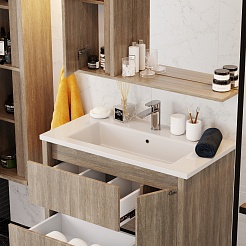 Onika Мебель для ванной Амара 85.13 подвесная баменда – фотография-7