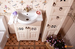 Бриклаер Мебель для ванной Кантри 65 – фотография-6