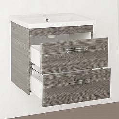 Style Line Мебель для ванной Лотос 70 Plus подвесная, шелк зебрано – фотография-5