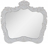Demax Зеркало для ванной "Афины 92" белое ретро