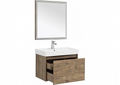 Aquanet Мебель для ванной Nova Lite 75 дуб рустикальный – фотография-2