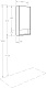 Акватон Мебель для ванной Сканди Doors 45 белая – картинка-46