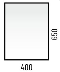 Corozo Зеркало Гольф 40 – фотография-2