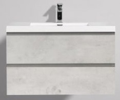 BelBagno Тумба для умывальника LUCE-900 Stucco Cemento Leggero – фотография-1