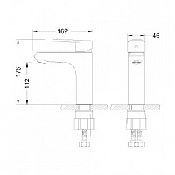 Lemark Смеситель Point LM0306C для раковины – фотография-2