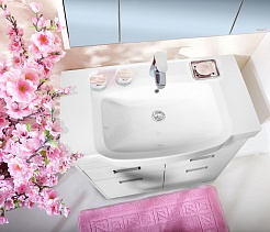 Бриклаер Мебель для ванной Палермо 90 – фотография-3