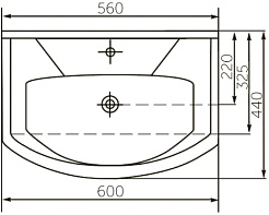 Mixline Мебель для ванной Мираж 2 60 L белая – фотография-10