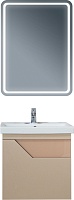 Бриклаер Мебель для ванной Брайтон 60 глиняный серый