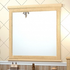 Opadiris Зеркало для ванной Гарда 90 бьянко – фотография-1