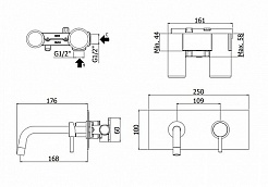 Paffoni Смеситель для раковины Light LIG101NO/M – фотография-2