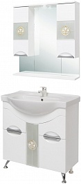 Onika Мебель для ванной Флорена 80 белая  – фотография-1
