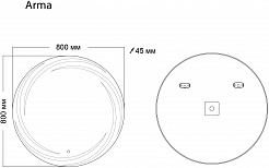 Grossman Зеркало Arma D800 – фотография-4