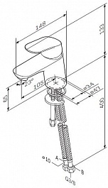 Am.Pm Смеситель для раковины Like F8002116 – фотография-9