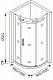 Good Door Душевой уголок Galaxy R-100-C-CH – картинка-6