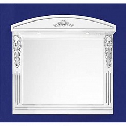 Водолей Мебель для ванной "Версаль 120" белая/серебро – фотография-4
