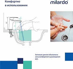 Milardo Смеситель для раковины Rora RORWT00M01 – фотография-4