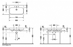 Duravit Раковина Happy D.2 2318800000 – фотография-4