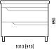 Corozo Тумба под раковину Юта 100 белая – картинка-10