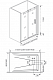 Good Door Душевое ограждение Galaxy WTW-110-C-B – картинка-6