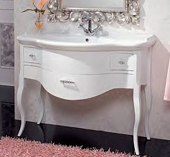 Cezares Мебель для ванной LADY Bianco Perla Frassinato, раковина Jubileum – фотография-3