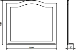 Comforty Мебель для ванной Монако 100 1 белая – фотография-15