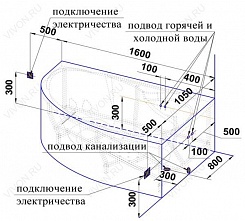 Радомир Акриловая ванна "Амелия" – фотография-6